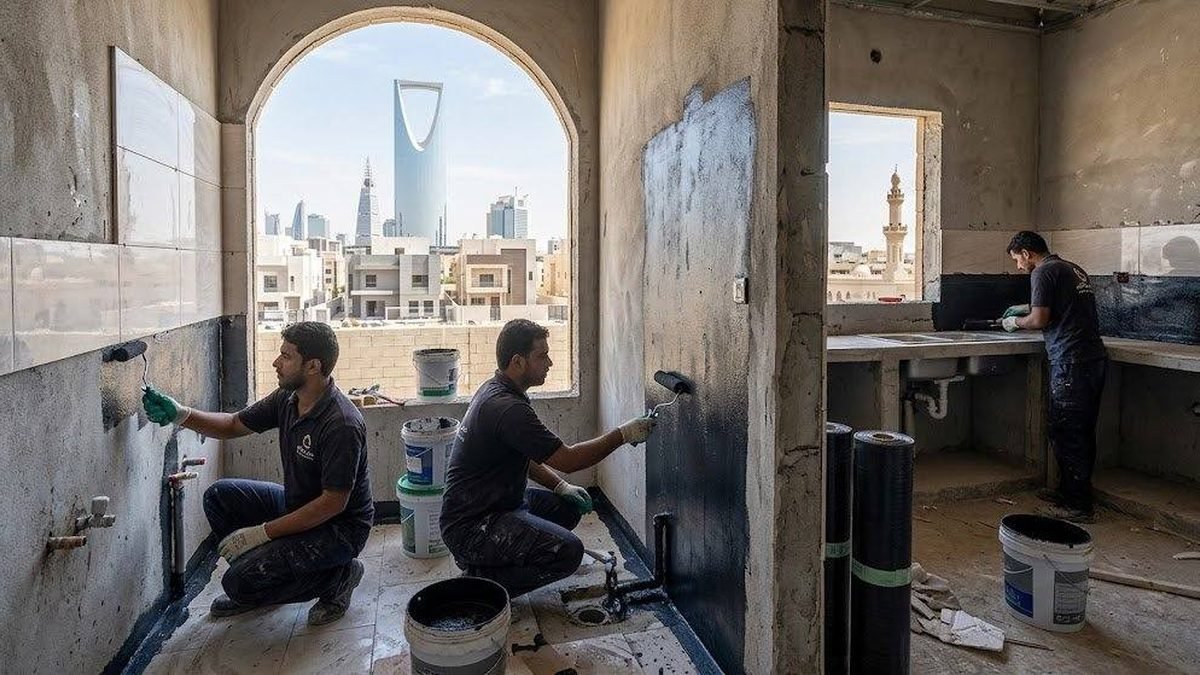 كشف تسربات المياه في أحياء جنوب ووسط الرياض