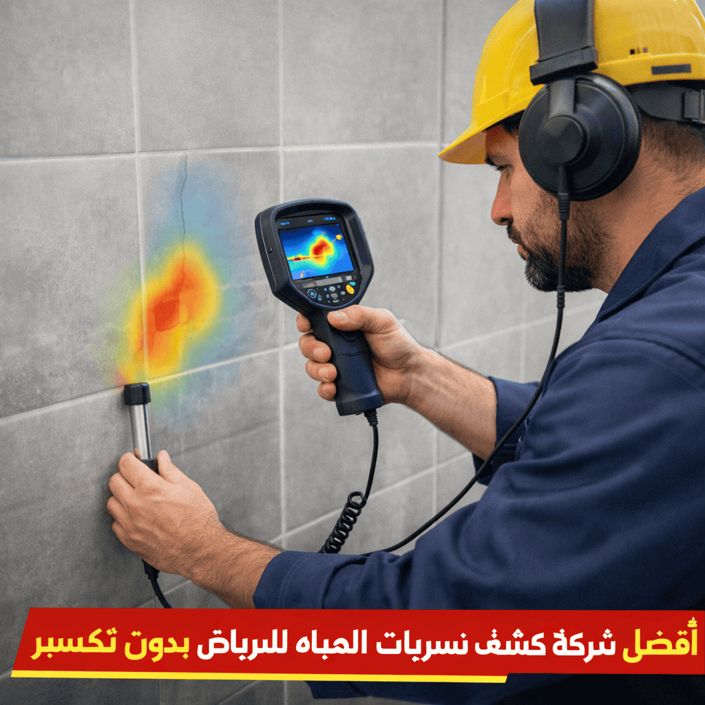 أفضل شركة كشف تسربات المياه بالرياض بدون تكسير